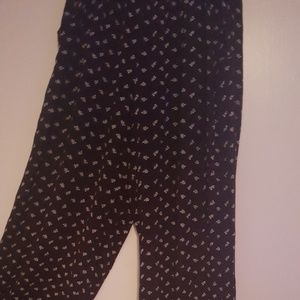 Mossimo brand flowy patterned pants